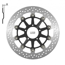Disco de freno NG 1796G 320 x 5 mm delantero flotante