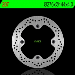 Disco de freno NG 207 276 x 4 mm delantero fijo