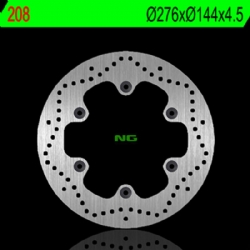 Disco de freno NG 208 276 x 4,5 mm delantero fijo