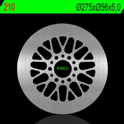 Disco de freno NG 210 275 x 5 mm trasero fijo