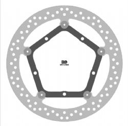 Disco de freno NG 2194 300 x 4,5 mm redondo flotante