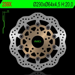 Disco de freno NG 239X 290 x 4,5 mm delantero