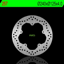 Disco de freno NG 257 240 x 4 mm fijo
