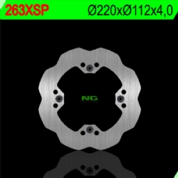 Disco de freno NG 263XSP 220 x 4 mm trasero ondulado