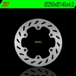 Disco de freno NG 287 250 x 4 mm delantero fijo