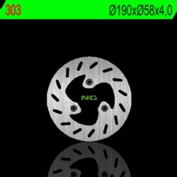 Disco de freno NG 303 190 x 4 mm fijo