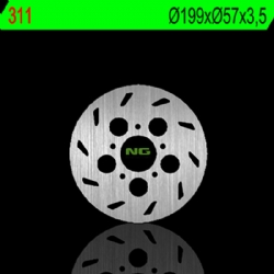 Disco de freno NG 311 199 x 3,5 mm trasero fijo