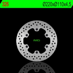 Disco de freno NG 326 220 x 4,5 mm trasero fijo