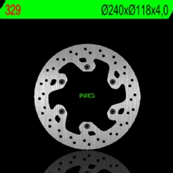 Disco de freno NG 329 240 x 4 mm trasero fijo