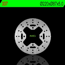 Disco de freno NG 337 220 x 5 mm trasero fijo