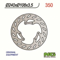 Disco de freno NG 350 240 x 3,5 mm delantero fijo