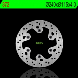 Disco de freno NG 372 240 x 4 mm redondo fijo