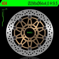 Disco de freno NG 404 298 x 4 mm redondo flotante