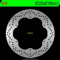 Disco de freno NG 419 320 x 4 mm redondo fijo