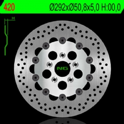 Disco de freno NG 420 292,1 x 5 mm redondo flotante