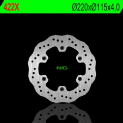 Disco de freno NG 422X 220 x 4 mm ondulado fijo