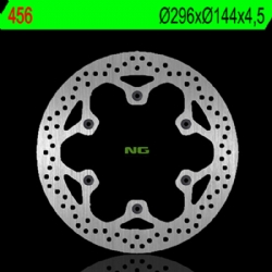 Disco de freno NG 456 296 x 4,5 mm redondo fijo