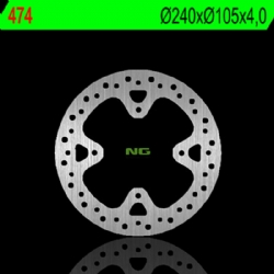 Disco de freno NG 474 240 x 4 mm redondo fijo