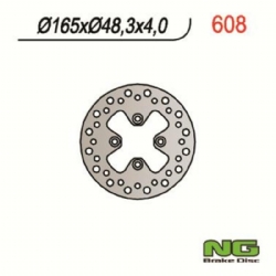 Disco de freno NG 608 165 x 4 mm redondo fijo