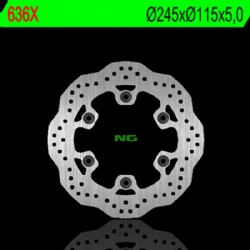 Disco de freno NG 636X 245 x 5 mm ondulado fijo