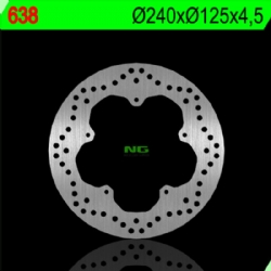 Disco de freno NG 638 240 x 4,5 mm fijo