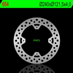 Disco de freno NG 654 240 x 4 mm fijo