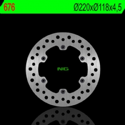 Disco de freno NG 676 220 x 4,5 mm redondo fijo
