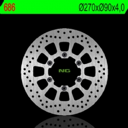Disco de freno NG 686 270 x 4 mm redondo fijo