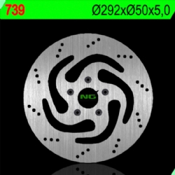 Disco de freno NG 739 292,1 x 5 mm redondo fijo