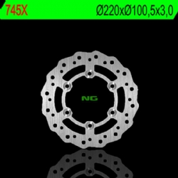 Disco de freno NG 745X 220 x 3 mm ondulado fijo
