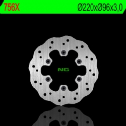 Disco de freno NG 756X 220 x 3 mm ondulado fijo