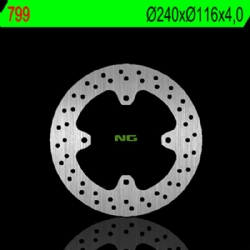 Disco de freno NG 799 240 x 4 mm redondo fijo