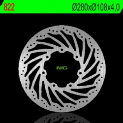 Disco de freno NG 822 280 x 4 mm redondo fijo