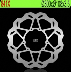 Disco de freno NG 841X 300 x 3,5 mm ondulado fijo