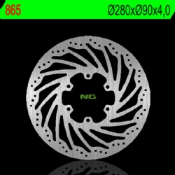 Disco de freno NG 865 280 x 4 mm redondo fijo