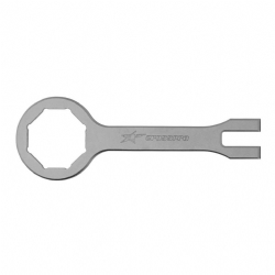 Llave para horquilla Crosspro 49MM Octagonal plata