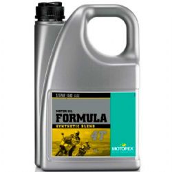 Aceite Motorex Formula 4T 15W-50 4 Litros