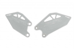 Placa de talón Puig 22850P Kawasaki ZX-10R/RR 2026 Plata