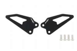 Placas de talón Puig 22650N Yamaha R9 2025 Negro