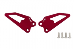 Placas de talón Puig 22650R Yamaha R9 2025 Rojo