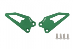 Placas de talón Puig 22650V Yamaha R9 2025 Verde