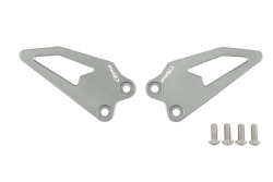 Placas de talón Puig 22650Y Yamaha R9 2025 Titanio