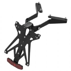 Kit portamatrículas Lightech KTARYA114A3 Negro Yamaha Tmax 530 2012-2016