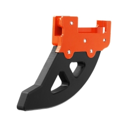 Protector de disco de freno trasero Crosspro Aluminio negro 2CP092139A0310