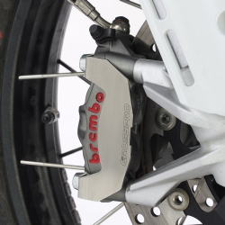 Protector de pinza de freno Crosspro Ducati DesertX 22-24 plata