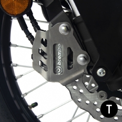 Protector de pinza de freno Crosspro Yamaha Ténéré 700 20-26 negro texturizado