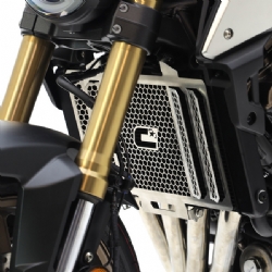 Protector de radiador Crosspro Honda CB650R 19-23 plata
