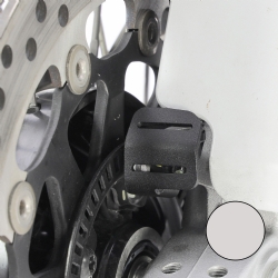 Protector de sensor ABS delantero Crosspro Ducati DesertX 22-24 plata
