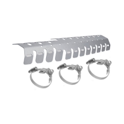 Protector universal Crosspro 2T Evo para Bufanda de Escape plata