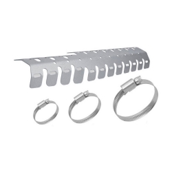 Protector universal Crosspro 2T para Bufanda de Escape plata
